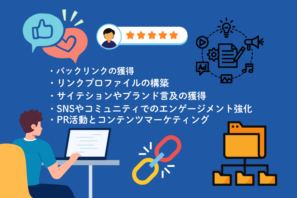 SEOにおける外部対策の項目